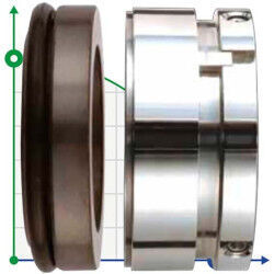 Dichtung  Grundfos Sarlin R-706SS 65, SIC/SIC, VITON, 304