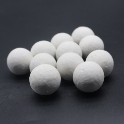 Inert ceramic balls with a low content of aluminum oxide, 25 mm