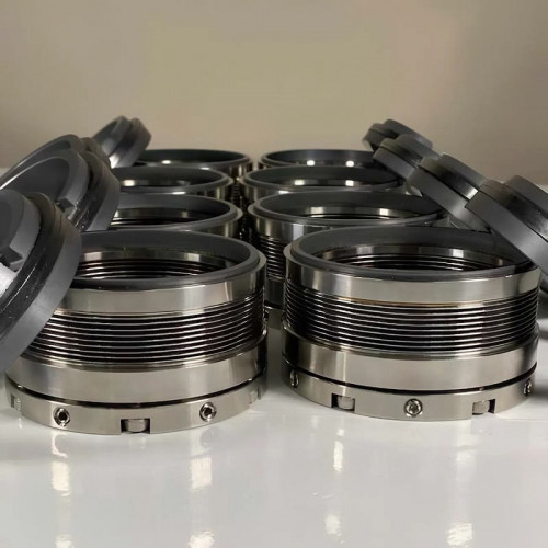 High temperature mechanical seal R-609 38, SIC/SIC, GRAFOIL, AM350/316