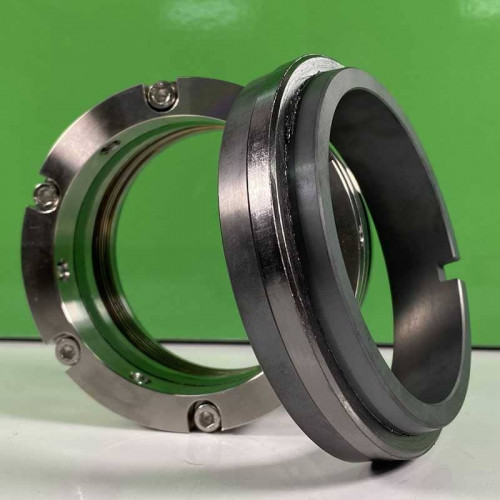 High temperature mechanical seal R-609 38, SIC/SIC, GRAFOIL, AM350/316