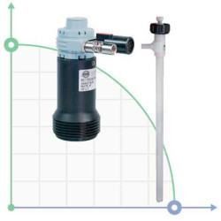Pump TR P-PN, PP, L.1200 MM