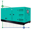 Industrial diesel generator XHYC-450GF with ATS, engine Cummins 500kVA, 450kW, 380V/50HZ closed type