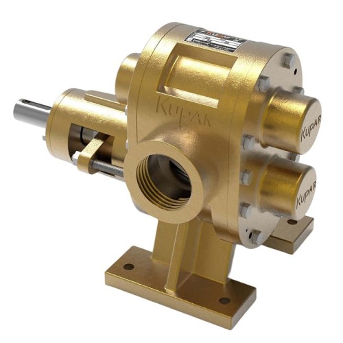 Bomba de engranajes para pintura Kupar KHP 2 1/2 pulgadas-B, Bronce, 3,5-35 m3/h
