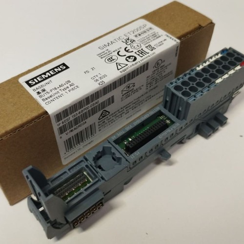 6ES7193-6BP00-0BA0, SIMATIC ET 200SP, базовий блок BU15-P16+A0+2B, BU тип A0