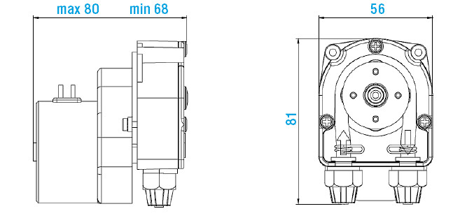 Bomba peristáltica F 0101 230V