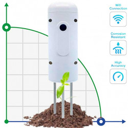 Capteur d'humidité et de température du sol avec Wi-Fi