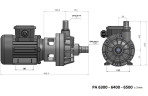 Насос пластиковий хімічний DiaPump PA-6500 (1,1 кВт)