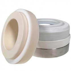 Sello mecánico para eje de bomba R-10R 7/8, SIC/SIC, PTFE, 304, V