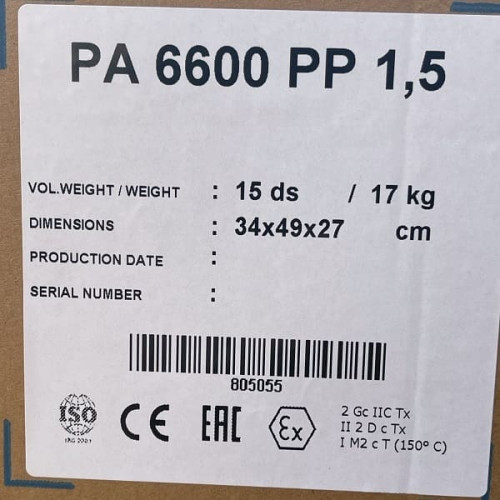 Насос химический DiaPump PA-6600 (1,5кВт)