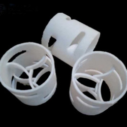 Anillos Pall, PVDF, 50x50x1,5 mm