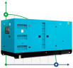 Industrial diesel generator XHYC-1000GF* with ATS, engine Cummins 1250kVA, 1000kW, 380V/50HZ closed type