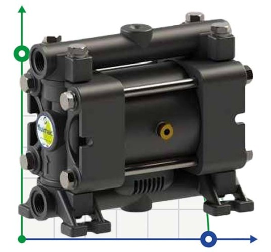 Bomba neumática de diafragma PHOENIX P07 PVDF ATEX