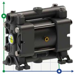 PHOENIX P07 PVDF ATEX Pneumatische Membranpumpe