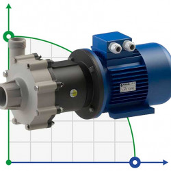 Chemiepumpe mit Magnetkupplung FLUIMAC COMPASS CM 30 PP, 2,2 kW, 380V