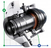 Double sealing cartridge for mixers R-MR35L-D 200, SIC/SIC/CAR/SIC/VITON, 304