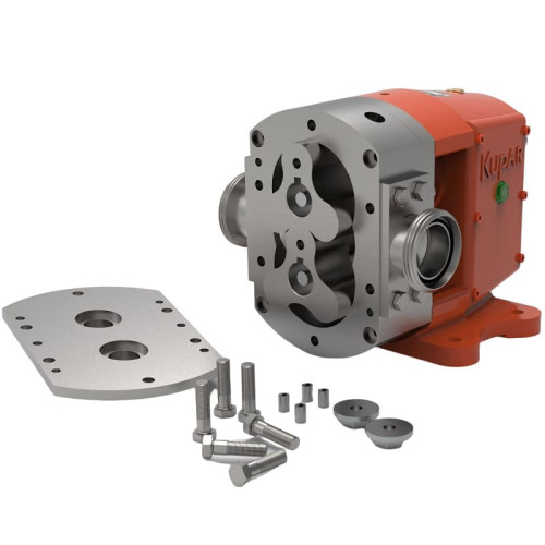 Bomba de levas Kupar KLP de 2 pulgadas, AISI 316 para detergentes, tensioactivos, glicerina