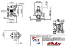 RUBY 120A-P-NAN-N Pneumatische Membranpumpe