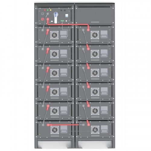 High voltage battery cabinet TH-512/280R/HV, LiFePO4, LFP