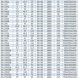 BGLH 80-250(I), 55, (100/80), 37kW, 2880 stainless in-line pump with tandem mechanical seal