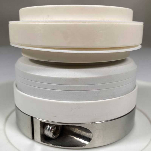 Sello mecánico para eje de bomba R-10R 1.1/4, SIC/SIC, PTFE, 304, V