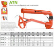 Veneroni ATN 35/540, 3,5m, 1620 m3/h PTO centrifugal pump with manual rotation