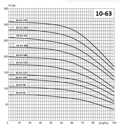 ECV 10-63-270 stainless well pump