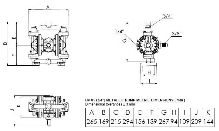 Bomba de diafragma DiaPump DPX 05 AL/V