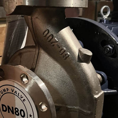 BGWH 80-200A (47/44), 11kW, 2880 Stainless Steel Horizontal Pump