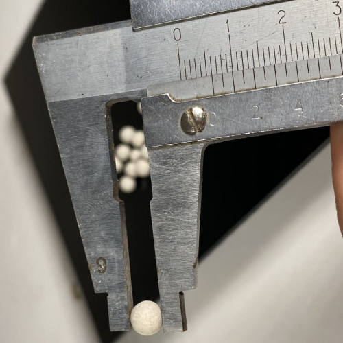 Bolas cerámicas inertes AI2O3 21-45, 6 mm