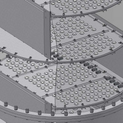 Тарелка клапанная АDV® 600 мм для колоных аппаратов, проектирование, изготовление