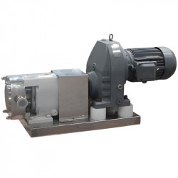 Nockenpumpe für viskose Flüssigkeiten LQ3A-36-316/4/VC, 3,8-7,6 m3/h, 0,3 MPa, 5,5 kW, 200-400 U/min, 380 V, 50 Hz, AISI 316