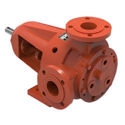 Шестеренчатый насос ATLAS KIP 2 дюйма 14m3/h, 5.5 KW, 475rpm, чугун, 7.5bar с двигателем