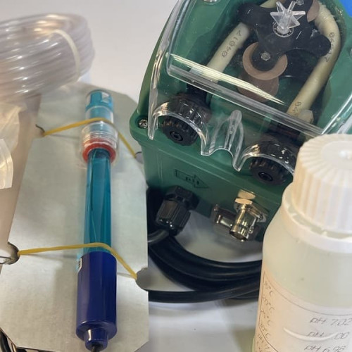 Hydroponique, pompe de contrôle du pH péristaltique pour serres