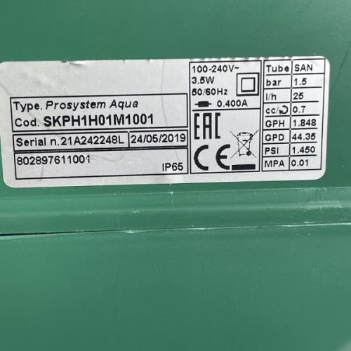 Hydroponique, pompe de contrôle du pH péristaltique pour serres