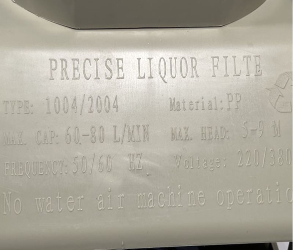 QH-2004-FFEBOJA filtr do kąpieli galwanicznej