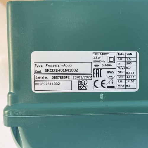 Controlador automático EC PROSYSTEM AQUA
