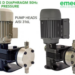 Мембранний моторний дозуючий насос EMEC серії PRIUS D 50Hz ATEX 2G/2D (вибухозахищений) 12-240 л/год, 10-5 бар