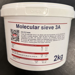 Molecular Sieve 3A, 2,0-3,5mm, packaging 2kg