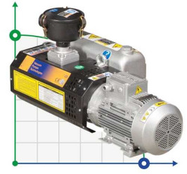 Вакуумний насос Zinisan ZYVP-025-M/0,75 масляний одноступеневий