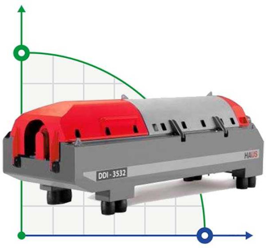 Centrífuga decantadora especial HAUS DECANTER DDI 3042 para separar la suspensión de cebada