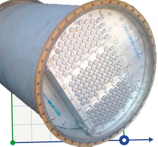 Тарелка колонны клапанная EDV® ADV® 1200 мм AISI 304 для биоэтанольного завода, спирта