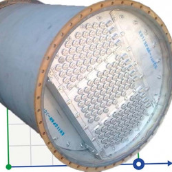 Тарелка колонны клапанная EDV® ADV® 1200 мм AISI 304 для биоэтанольного завода, спирта