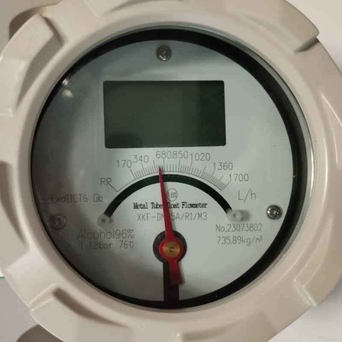 DN25 Débitmètre en acier inoxydable rotamètre LZ PN40 (alcool 96%), 180...1700 l/h, 4-20mA, Ex