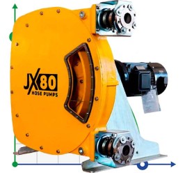 Industrial hose pump JXHIN-80-CI+ABS Plastic-EPDM-P, 24.5 m3/h, 11 kW, 16 bar, 380V