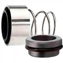 Mechanical shaft seal R-H12N 45, CAR/SIC, EPDM, 304, G9