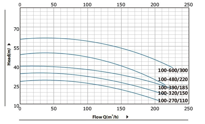 BT 100-600/30 pump in-line