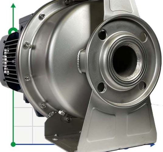 BZm 32-200/3 Edelstahl-Kreiselpumpe für Saft