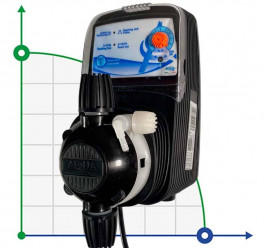 Насос-дозатор для басейнів PDE HC151+ CST M80 PVDF-CE-VT + SHUKO PLUG, 4-20 л/год, 20-1 бар