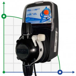 Насос-дозатор для бассейнов PDE HC151 CST M80 PVDF-CE-VT + SHUKO PLUG, 4-20 л/час, 20-1 бар