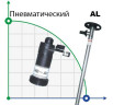 BTS-HD-A1+AL-700mm Fasspumpe (mit pneumatischem Motor )